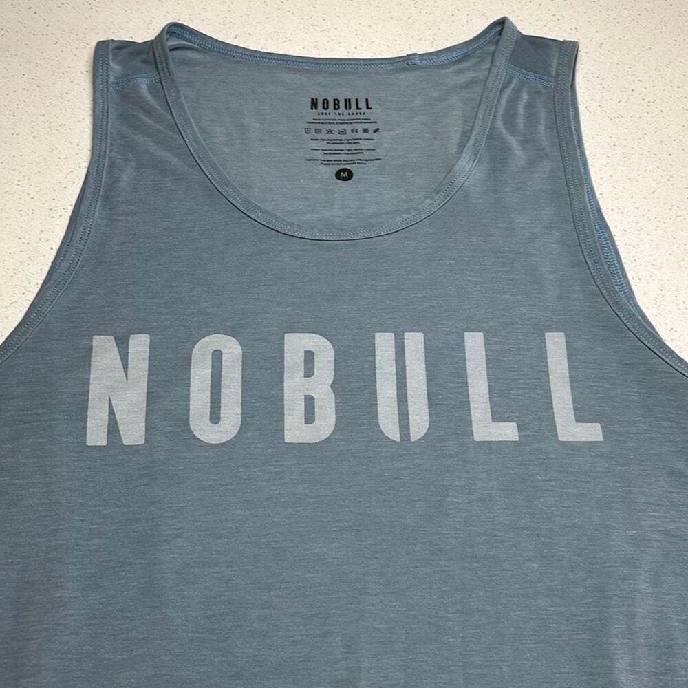NOBULL Tank Top Slate Blue Mens Medium